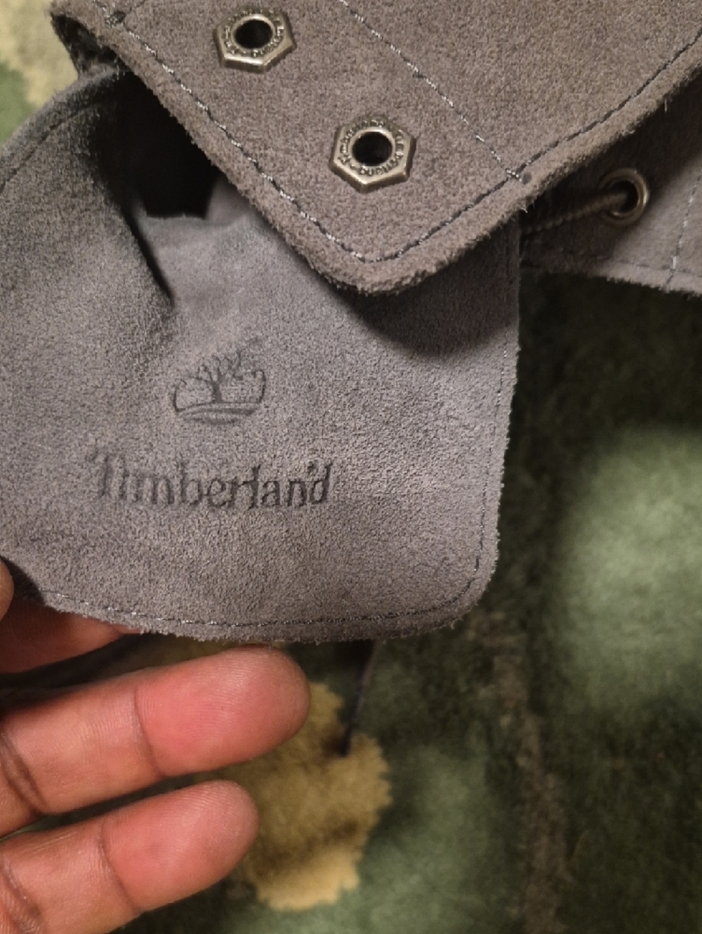 Timberland Dark Brown Suede Lace-Up Combat Boots — image 7 of 8